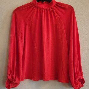 Women's Banana Republic Red Blouse